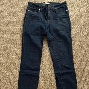 Madewell Women's Deep Indigo Skinny Jeans